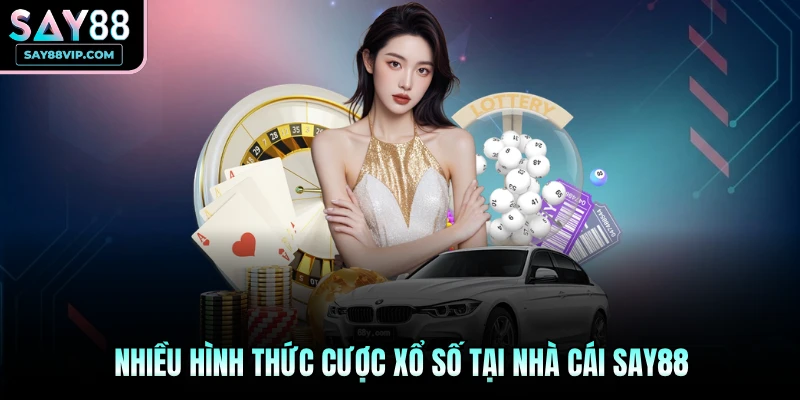 Nhiều hình thức cược xổ số tại nhà cái Say88